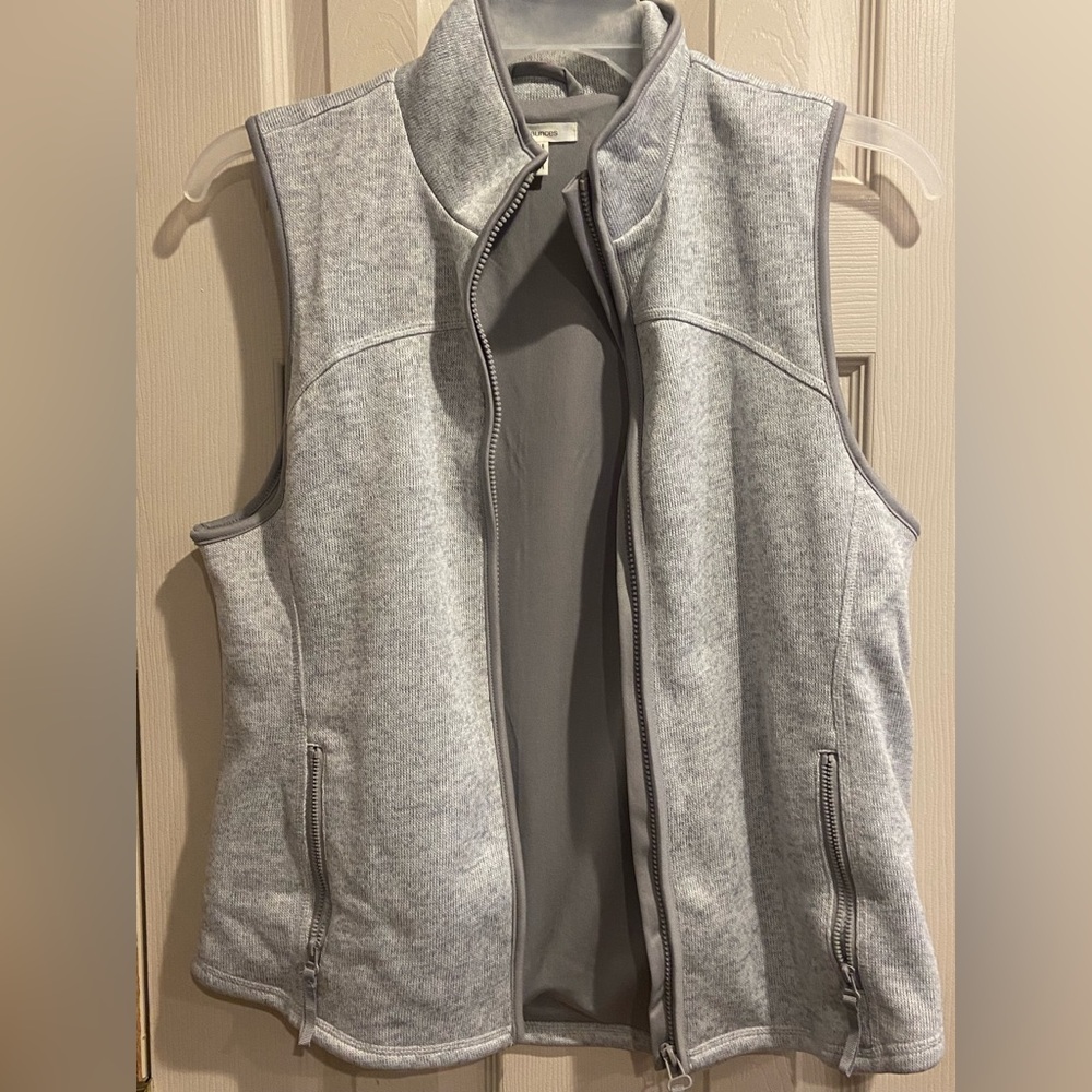Womens gray vest